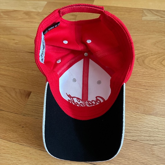 Coca-Cola Baseball Hat Cap Red White Gray - Picture 10 of 13